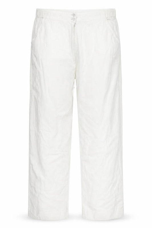 Womens UK Size L oasis Regular Fit  White Trousers