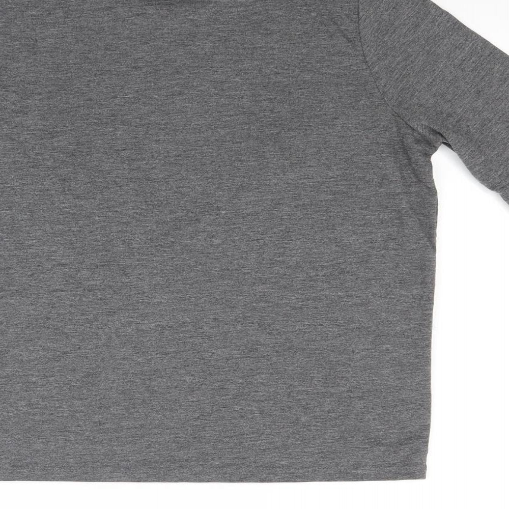 TU Womens Grey   Basic Blouse Size 12