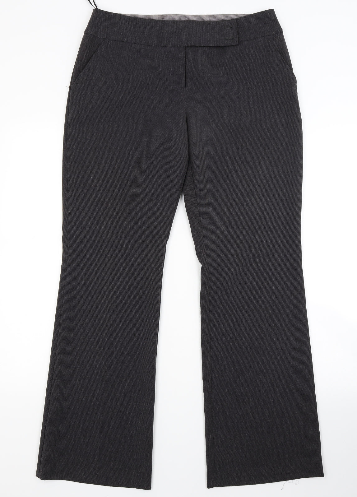 Womens UK Size 12 Dorothy Perkins Regular Fit  Grey Trousers