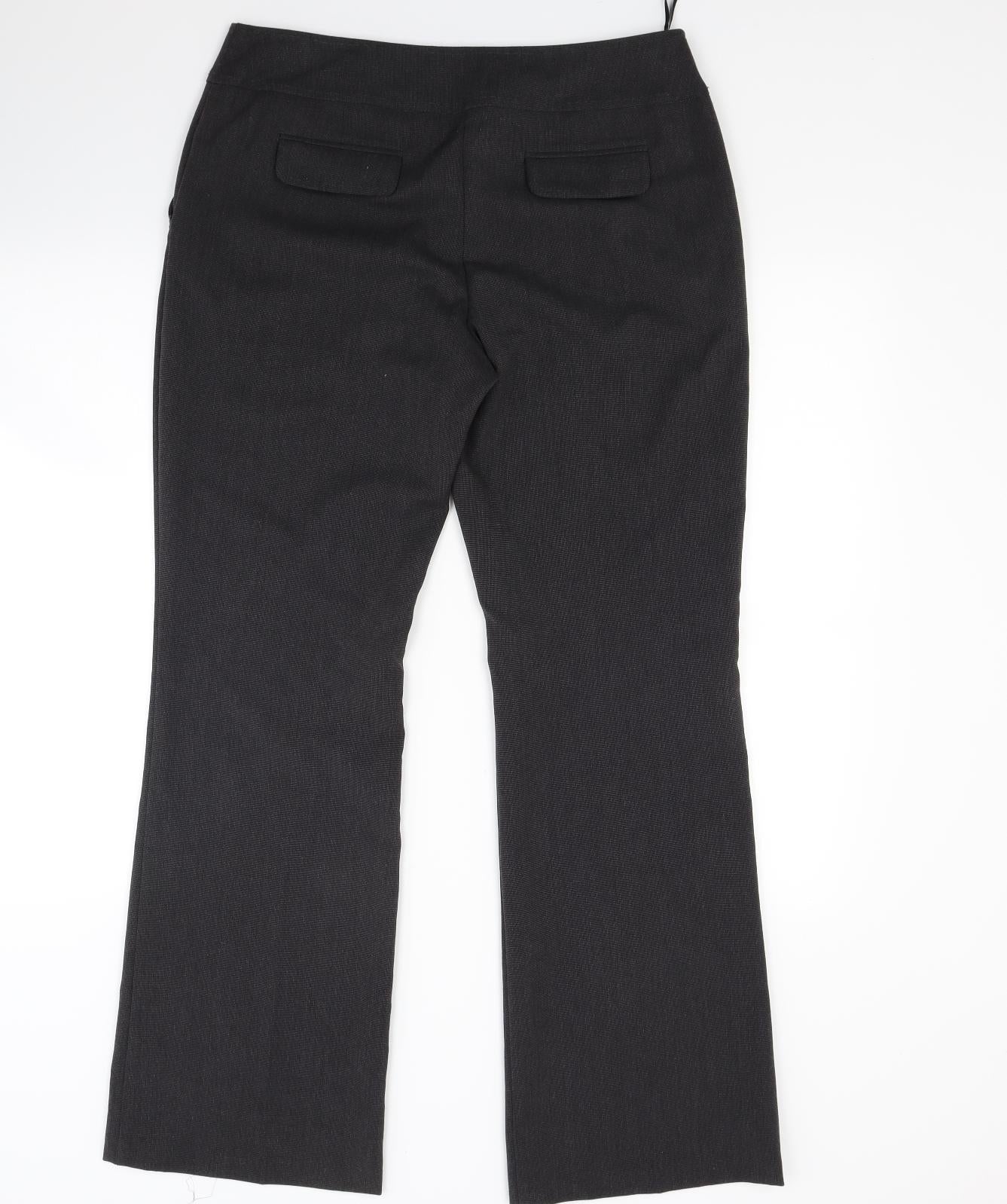 Womens UK Size 12 Dorothy Perkins Regular Fit  Grey Trousers