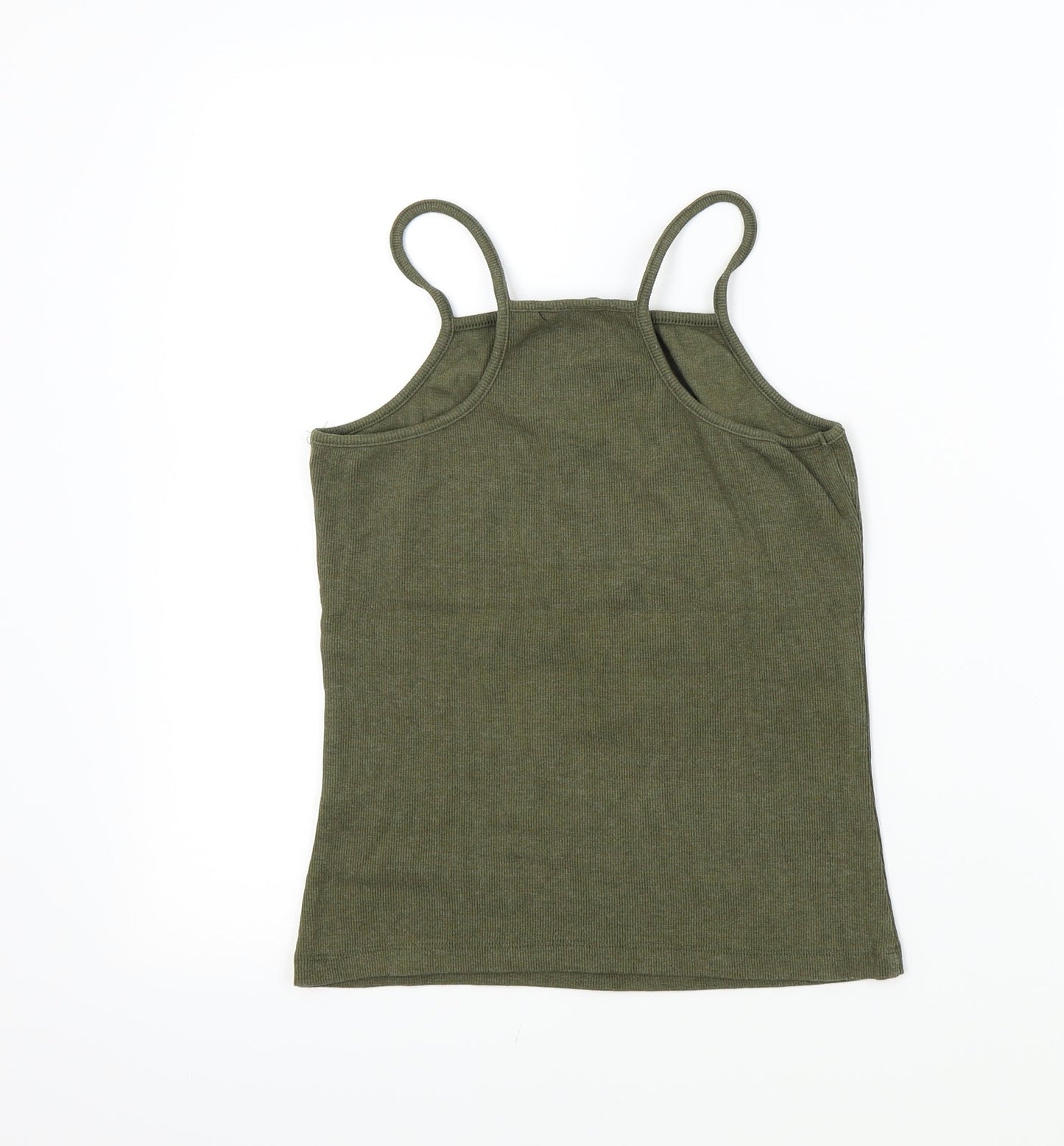 Candy Couture Girls Green Colourblock  Basic T-Shirt Size 15 Years
