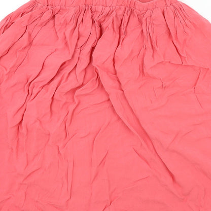 New Look Womens Pink   Flare Skirt Size 8