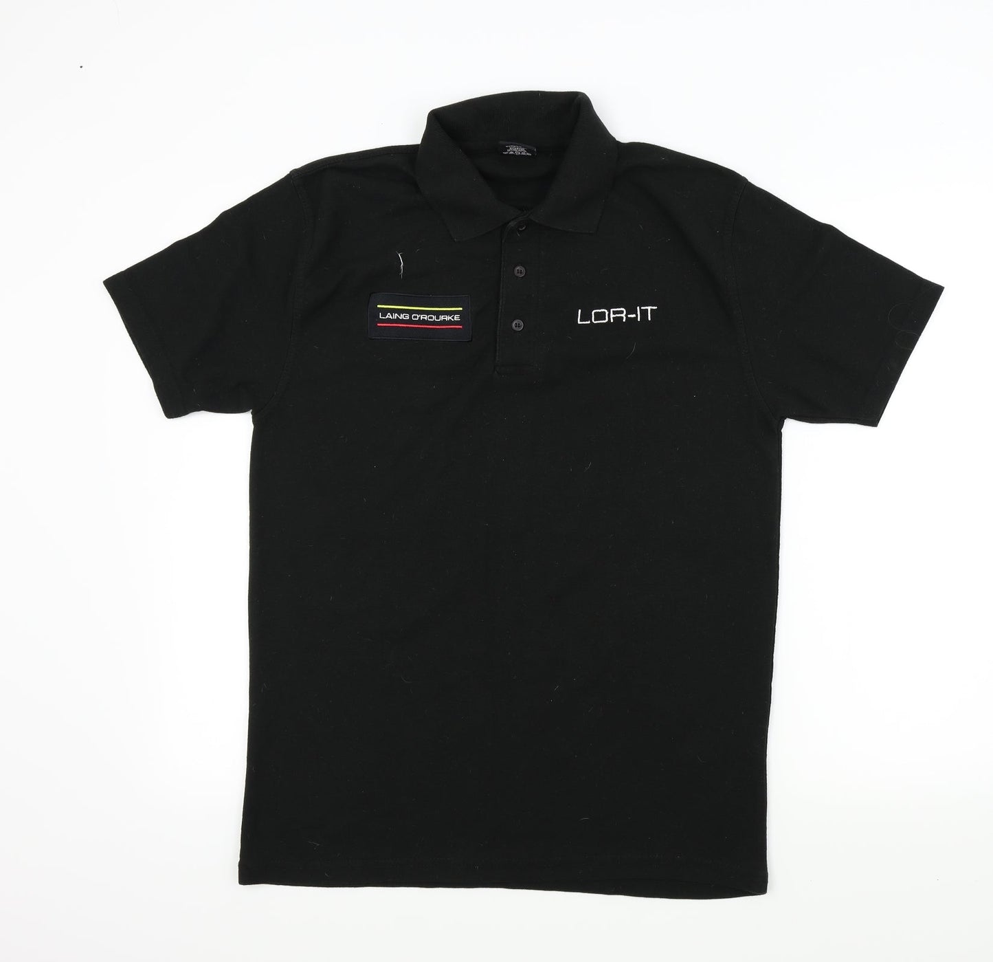 PRO RTX Mens Black    Polo Size L  - LOR-IT