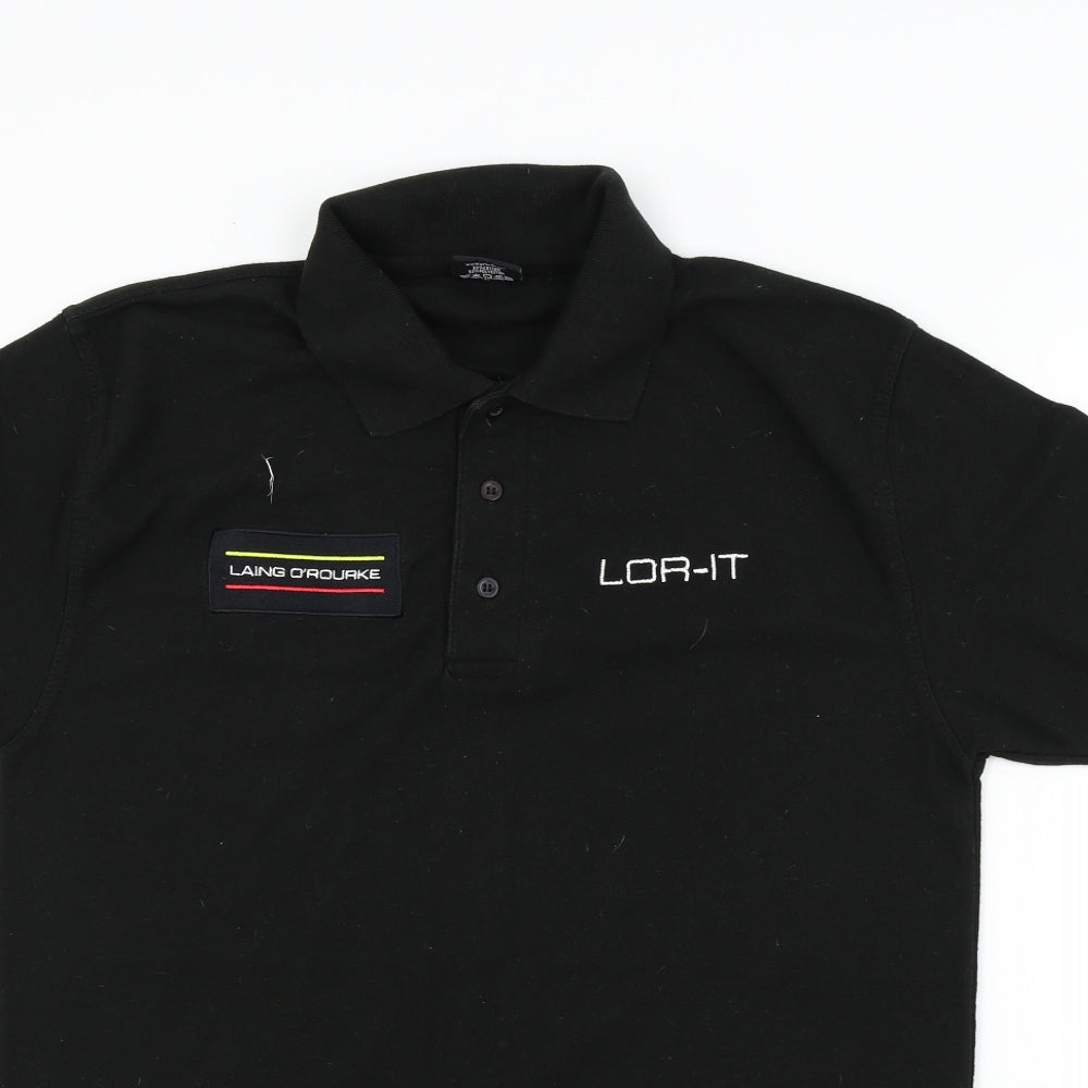 PRO RTX Mens Black    Polo Size L  - LOR-IT