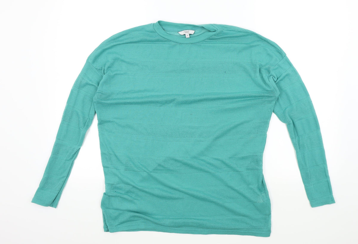Next Womens Green   Pullover Jumper Size 14