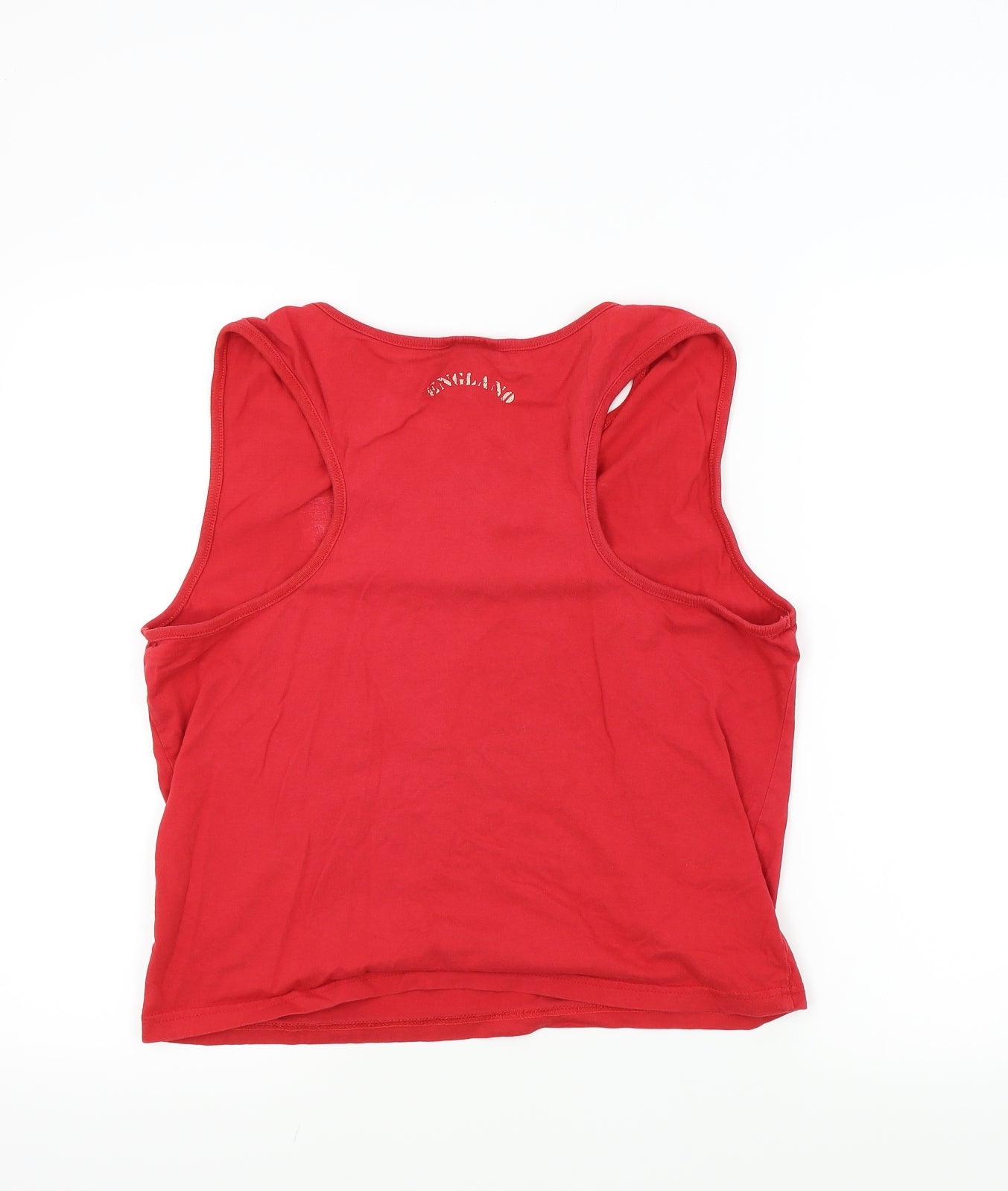 Mens UK Size 18 England Red  T-Shirt