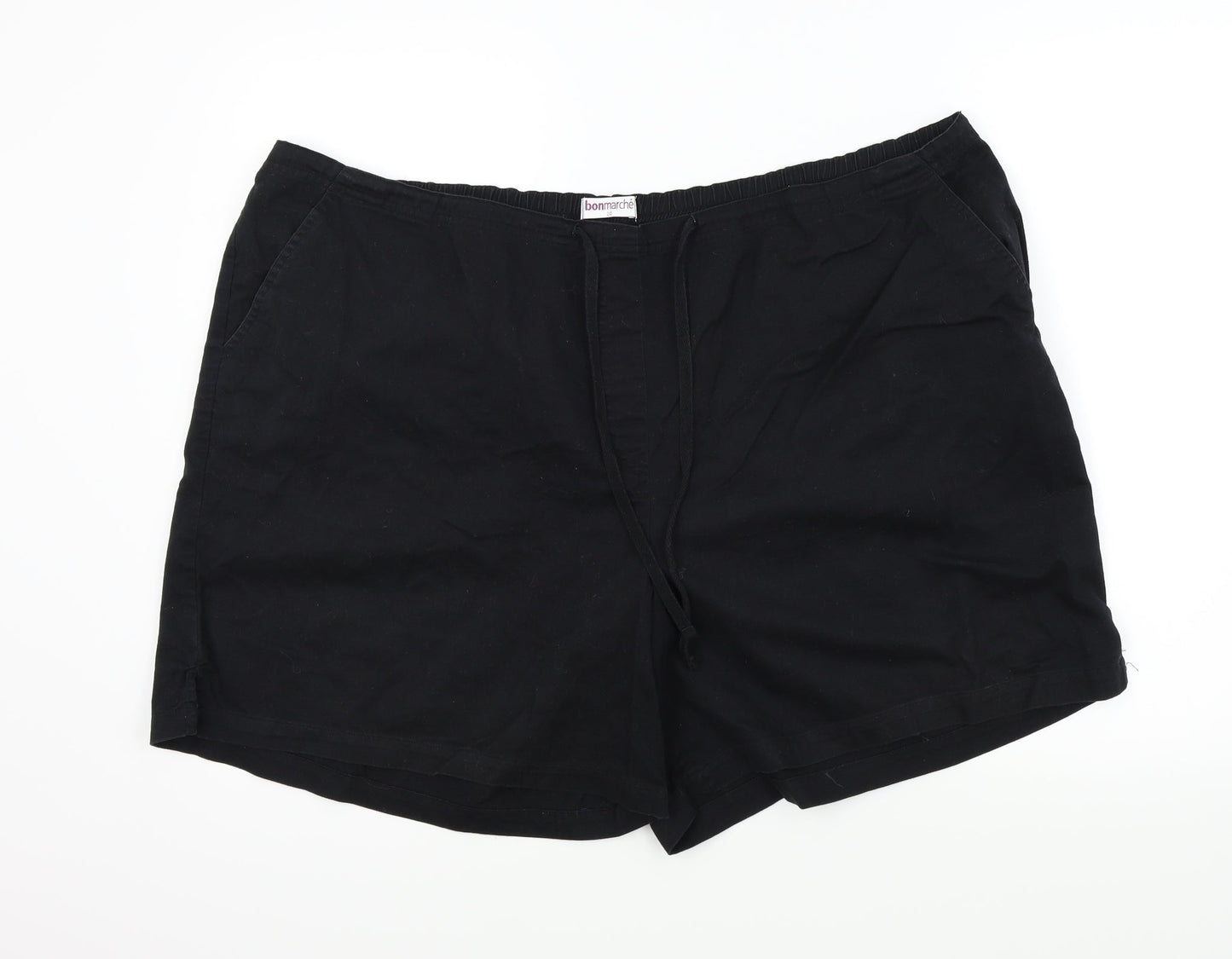Bonmarché Womens Black   Bermuda Shorts Size 24 in