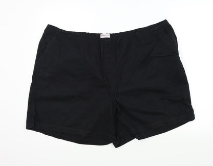 Bonmarché Womens Black   Bermuda Shorts Size 24 in