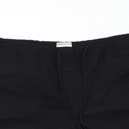 Bonmarché Womens Black   Bermuda Shorts Size 24 in