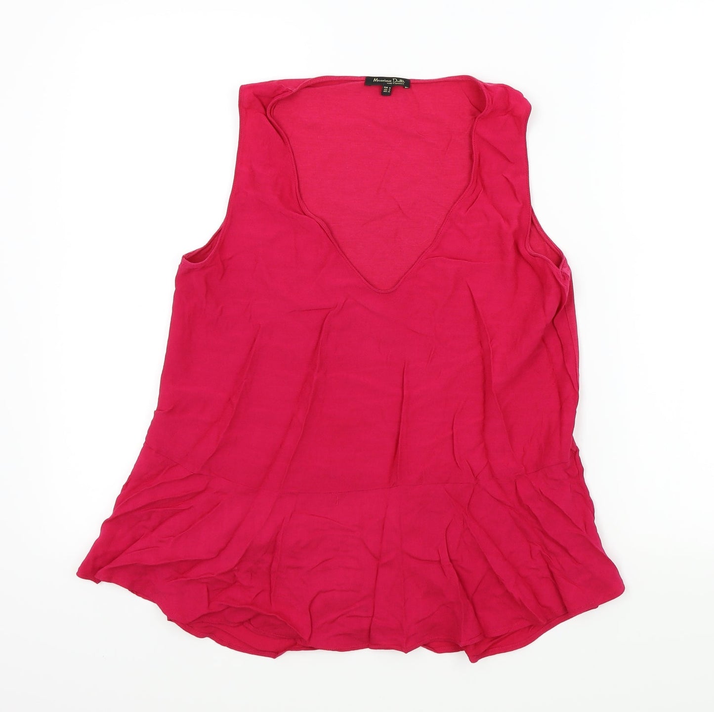 mcssimo dutti Womens Pink   Basic Blouse Size M