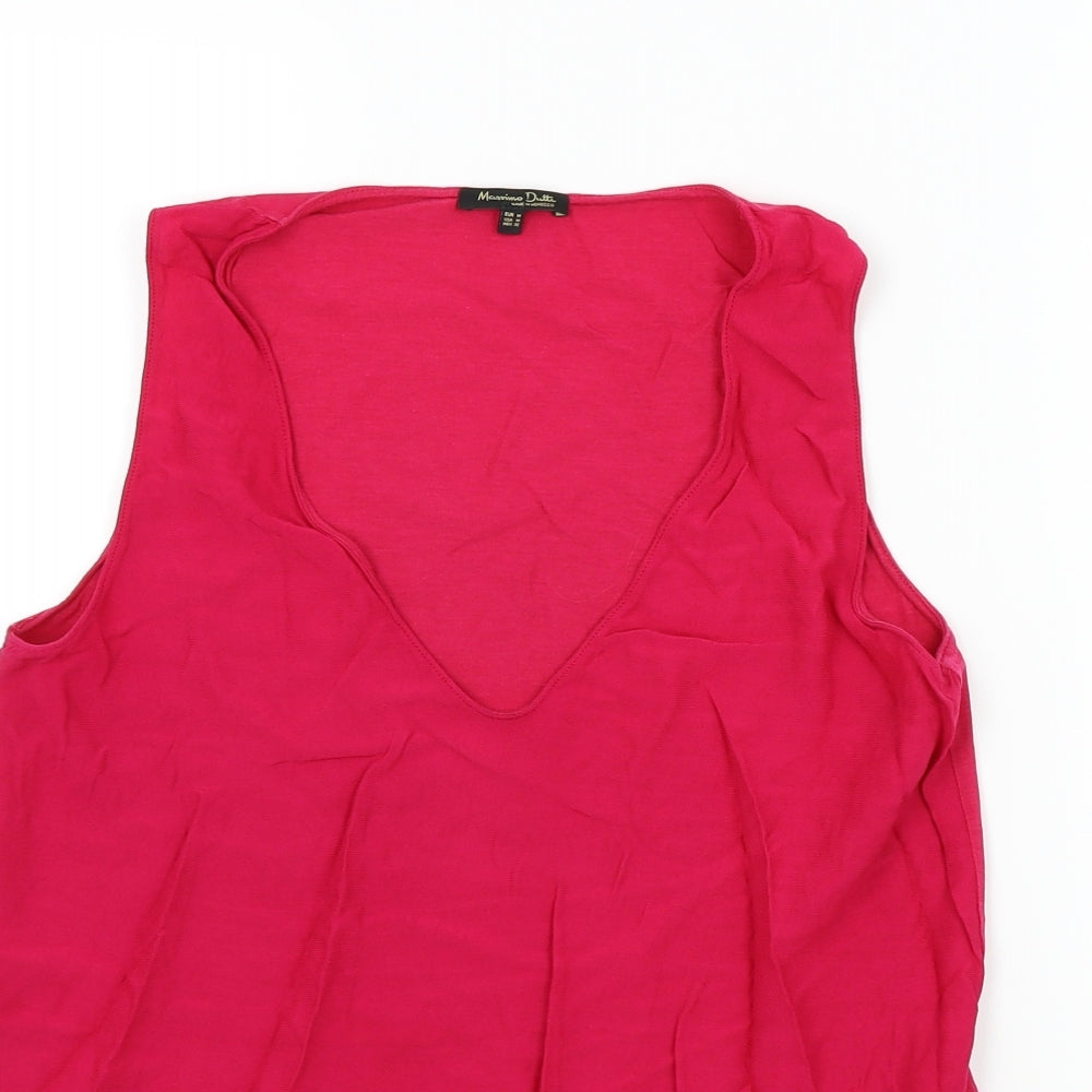 mcssimo dutti Womens Pink   Basic Blouse Size M