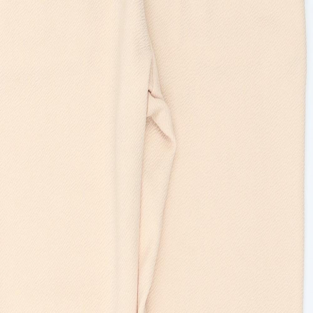 Womens UK Size 14 Preworn Relaxed Fit  Pink Trousers