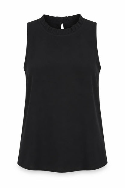 Womens UK Size 8 New Look Black Basic T-Shirt
