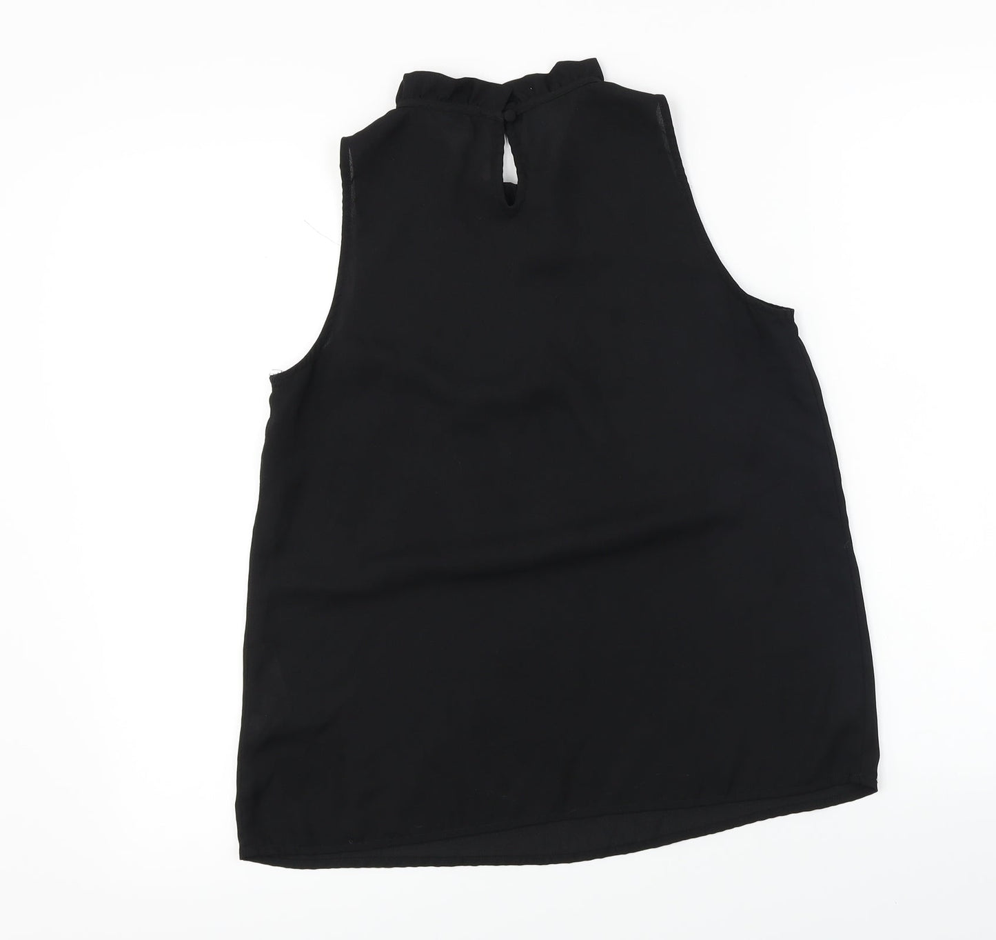 Womens UK Size 8 New Look Black Basic T-Shirt