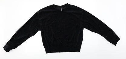 H&M  Womens Black   Pullover Jumper Size S