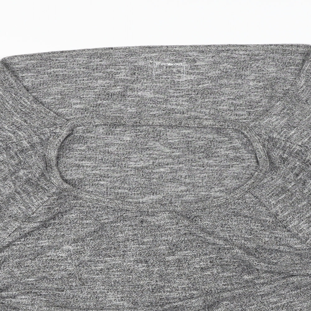 WORKOUT   Womens Grey   Pullover Jumper Size 14