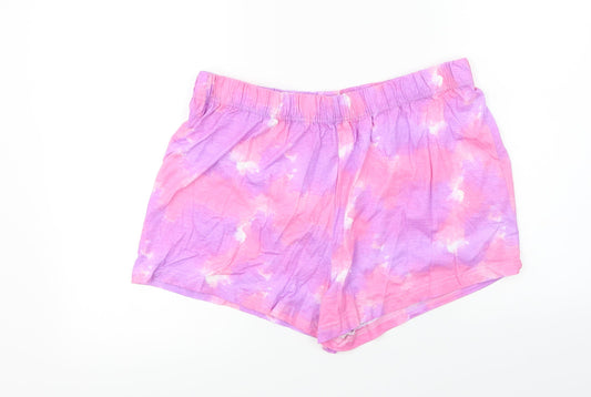 Studio Womens Purple   Chino Shorts Size 16