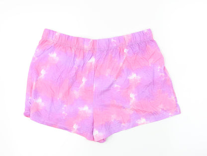 Studio Womens Purple   Chino Shorts Size 16