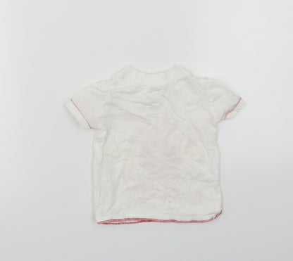 George Baby White   Basic T-Shirt Size 12-18 Months