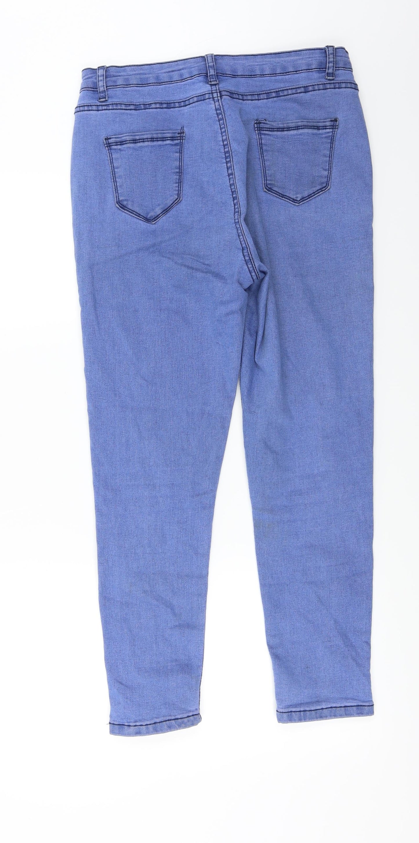 SheIn  Womens Blue   Skinny Jeans Size L L24 in