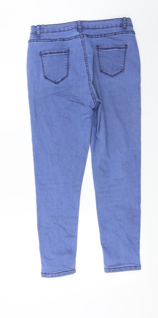 SheIn  Womens Blue   Skinny Jeans Size L L24 in