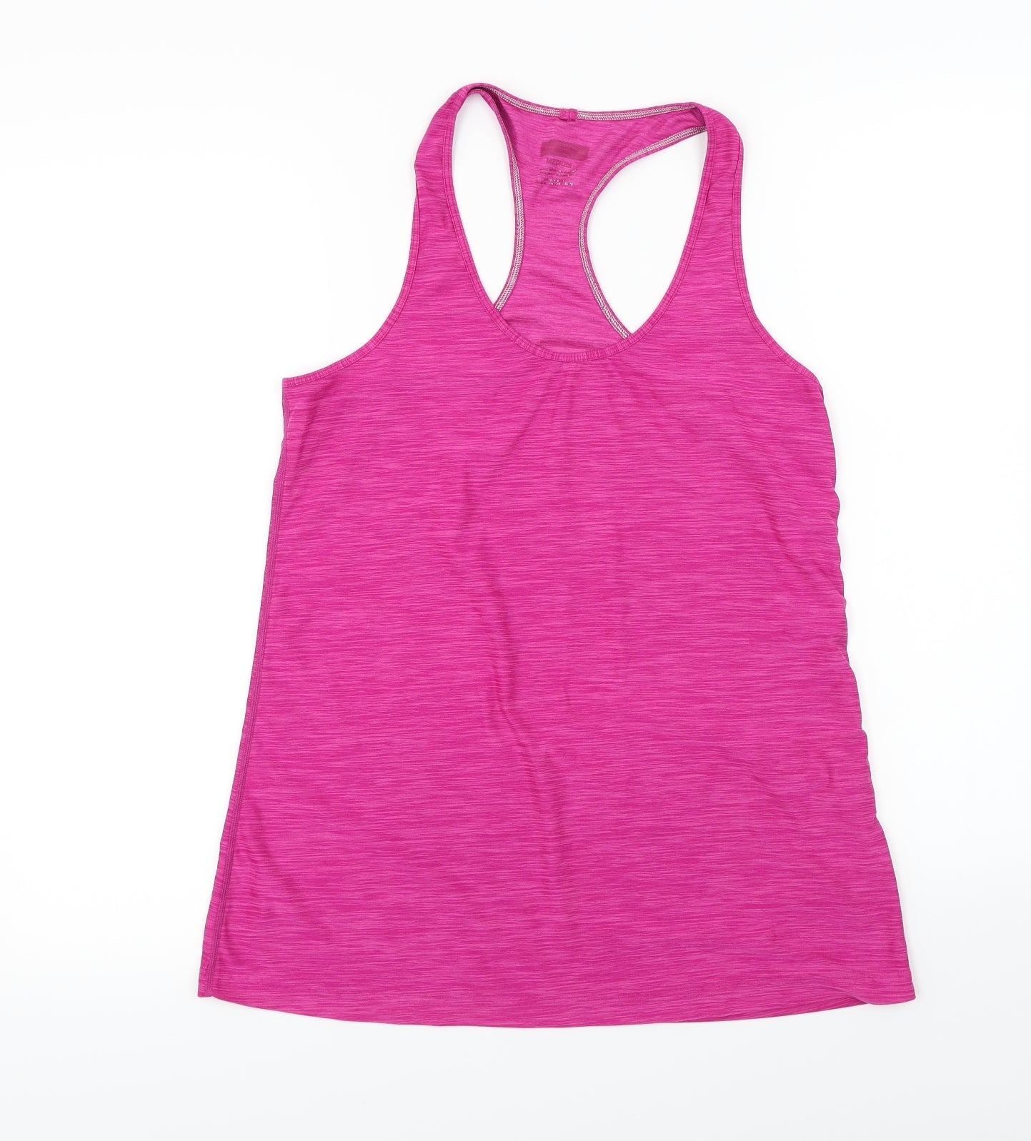 Womens UK Size M Preworn Pink Basic T-Shirt