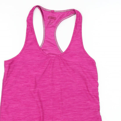 Womens UK Size M Preworn Pink Basic T-Shirt