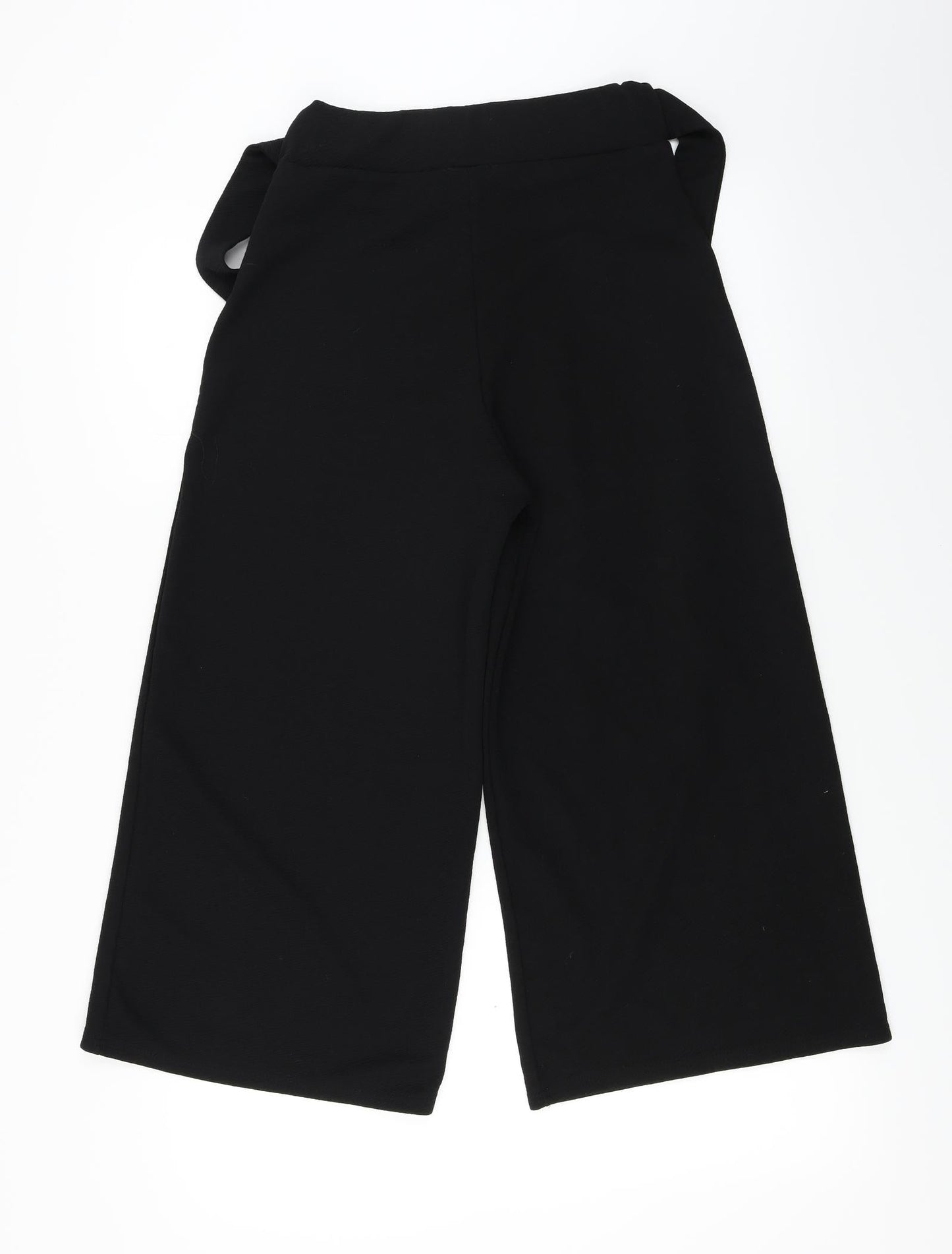 Boohoo Womens Black   Trousers  Size 10 L21 in