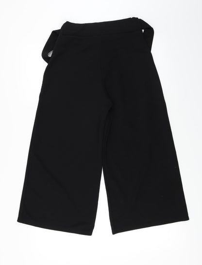 Boohoo Womens Black   Trousers  Size 10 L21 in