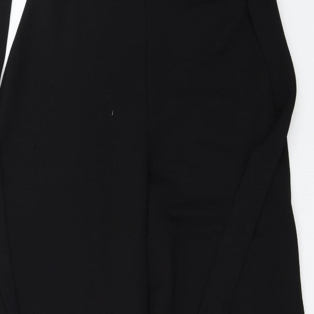 Boohoo Womens Black   Trousers  Size 10 L21 in