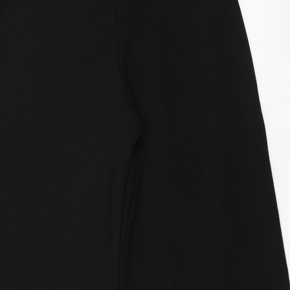 Boohoo Womens Black   Trousers  Size 10 L21 in