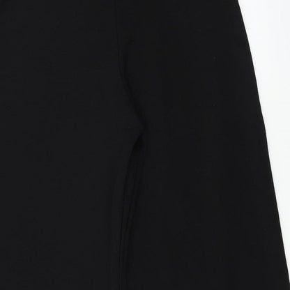 Boohoo Womens Black   Trousers  Size 10 L21 in