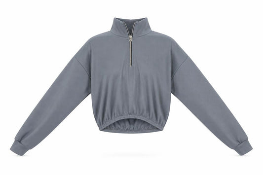 PRETTYLITTLETHING Womens Grey   Pullover Jumper Size 6