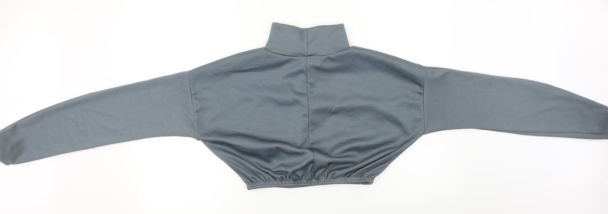 PRETTYLITTLETHING Womens Grey   Pullover Jumper Size 6