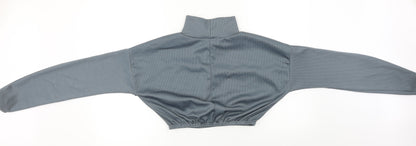PRETTYLITTLETHING Womens Grey   Pullover Jumper Size 6