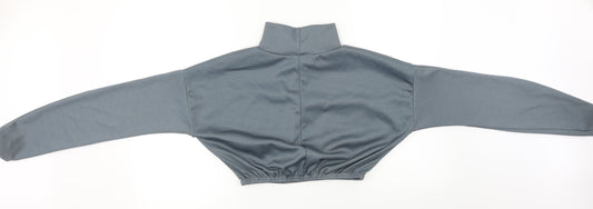 PRETTYLITTLETHING Womens Grey   Pullover Jumper Size 6
