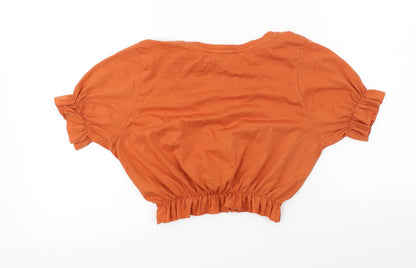 Primark Womens Brown   Basic T-Shirt Size XS