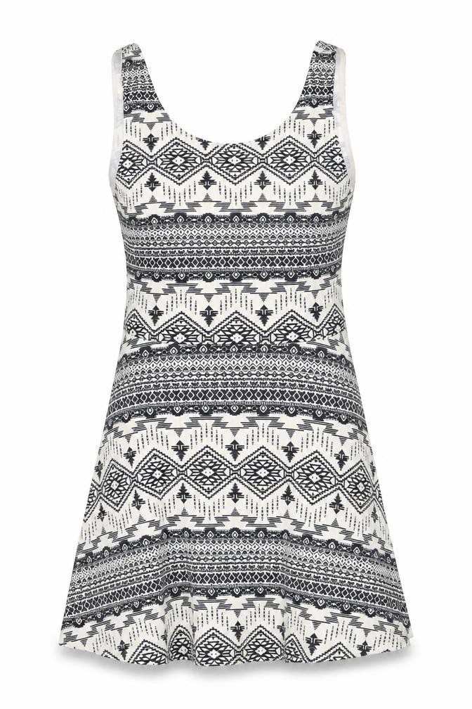 H&M Womens Ivory Herringbone  A-Line  Size 10