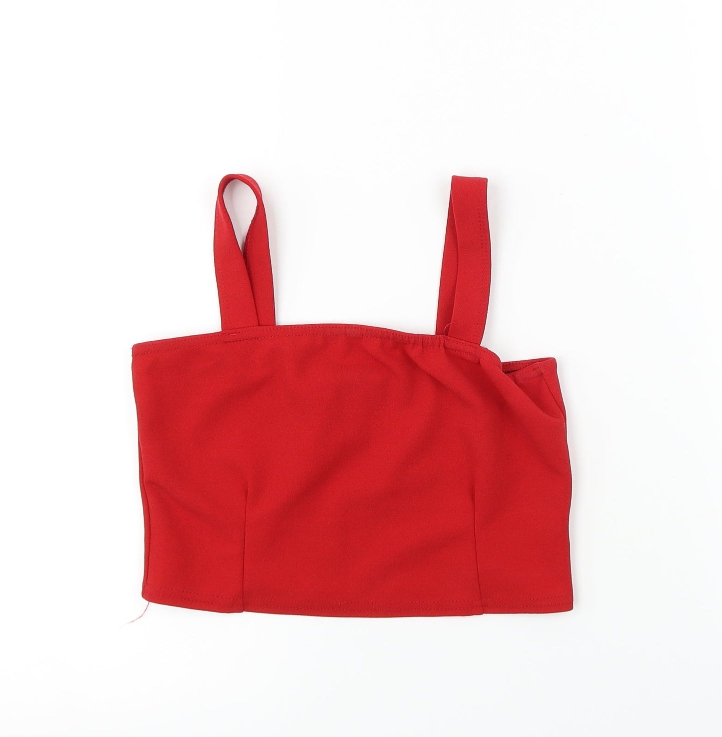 lx london Womens Red   Cropped T-Shirt Size 8