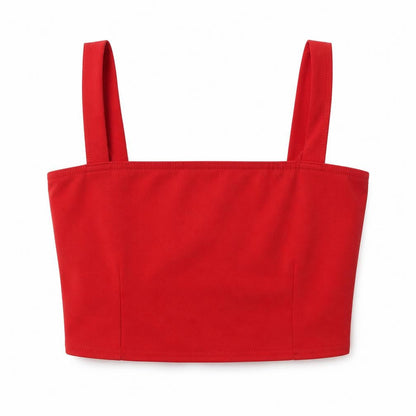 lx london Womens Red   Cropped T-Shirt Size 8