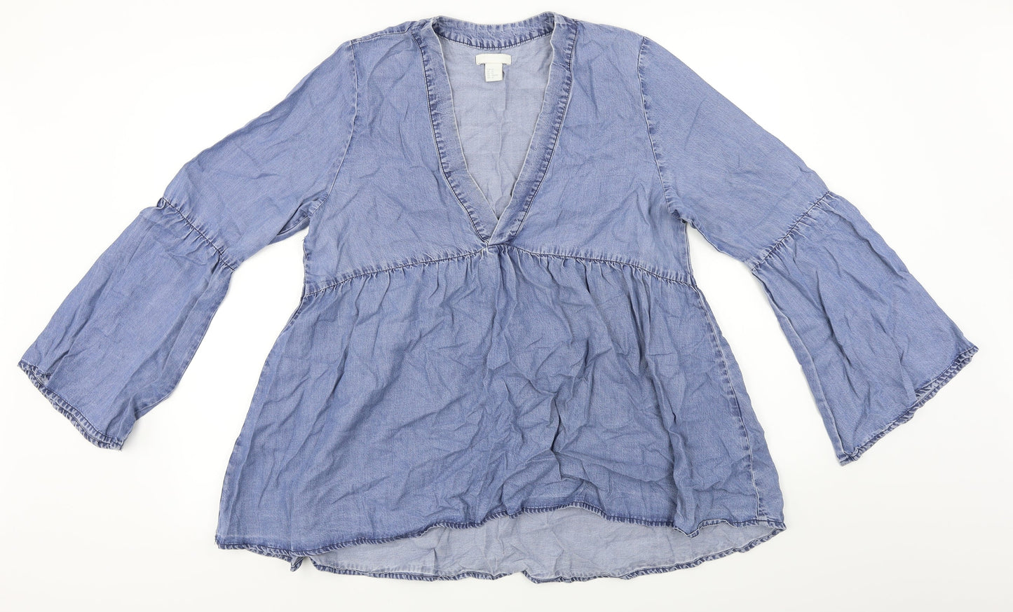 H&M  Womens Blue   A-Line  Size 10