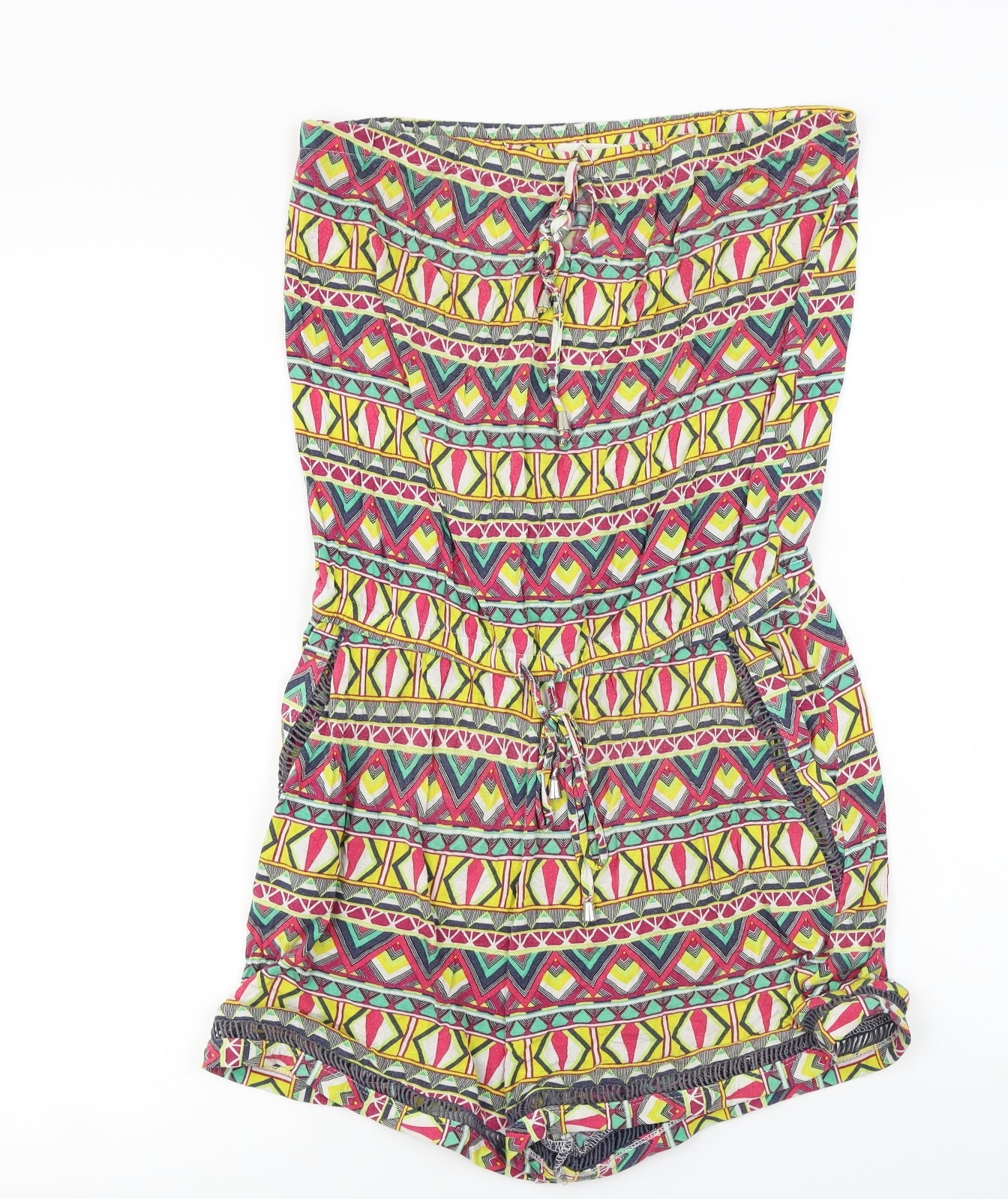 NEXT  Womens Red Herringbone  Jumpsuit One-Piece Size 10