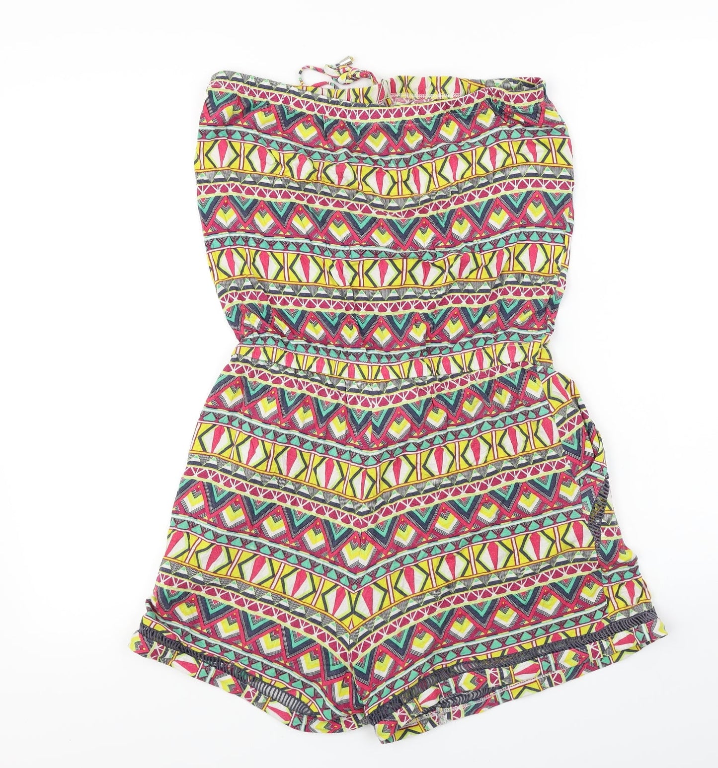 NEXT  Womens Red Herringbone  Jumpsuit One-Piece Size 10