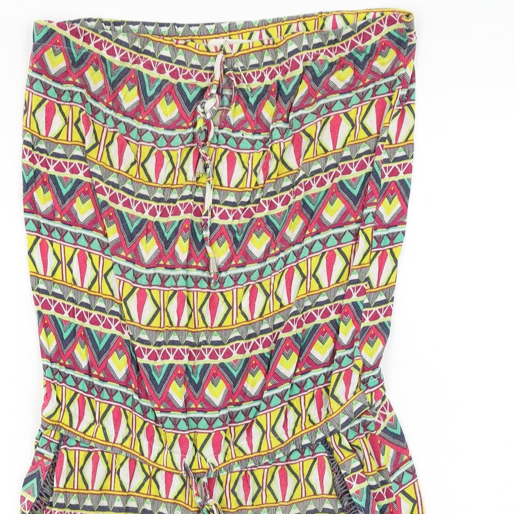 NEXT  Womens Red Herringbone  Jumpsuit One-Piece Size 10