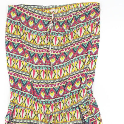 NEXT  Womens Red Herringbone  Jumpsuit One-Piece Size 10