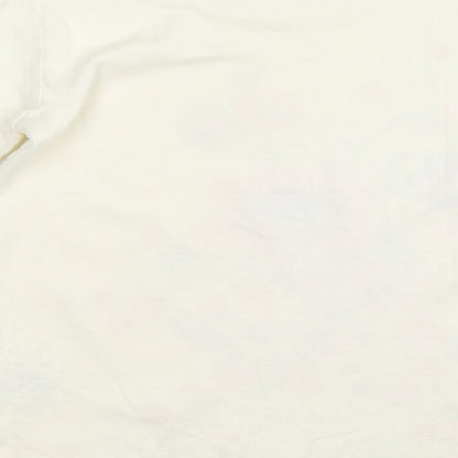 EWM Womens Ivory   Basic T-Shirt Size 10