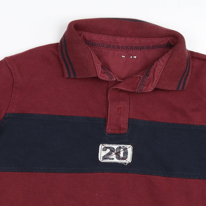 Preworn Boys Red   Basic T-Shirt Size 4 Years