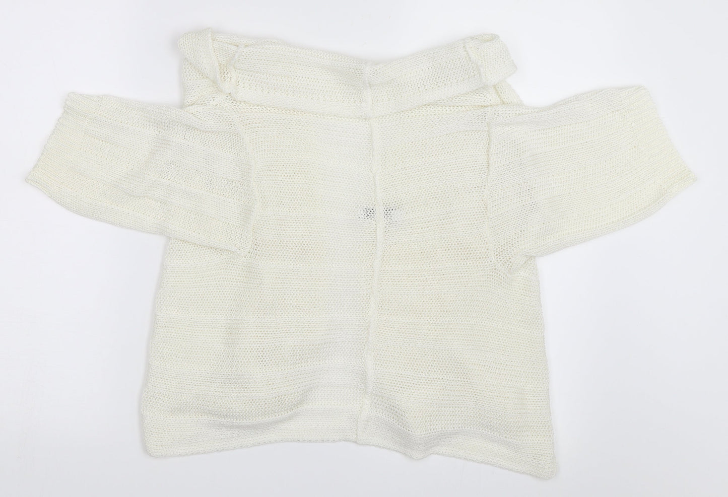 New Look Womens Ivory   Cardigan Jumper Size L