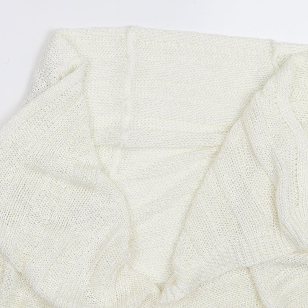 New Look Womens Ivory   Cardigan Jumper Size L