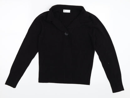 BHS Womens Black   Cardigan Jumper Size 12